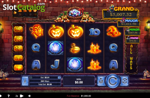 Οθόνη3. Halloween Treasures Κουλοχέρης 