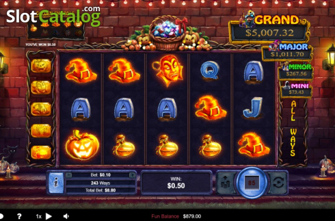 Οθόνη6. Halloween Treasures Κουλοχέρης 