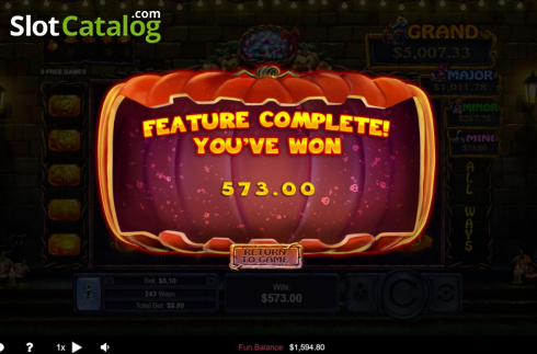Οθόνη8. Halloween Treasures Κουλοχέρης 