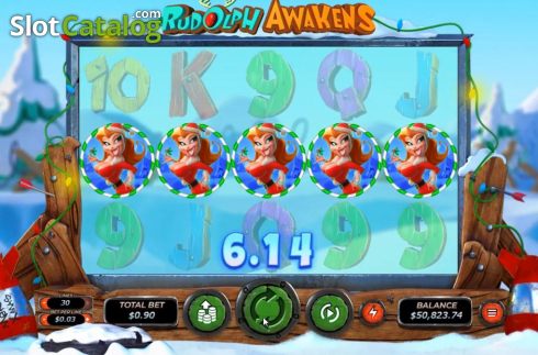 Οθόνη3. Rudolph Awakens Κουλοχέρης