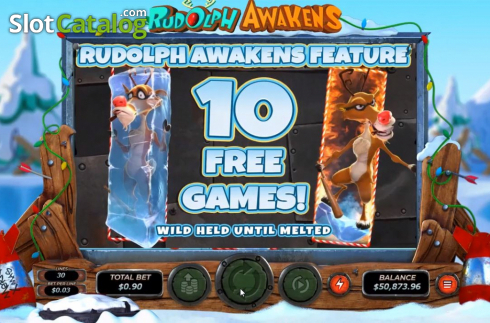 Οθόνη4. Rudolph Awakens Κουλοχέρης