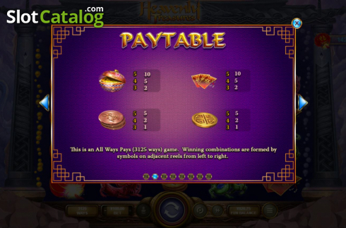 Οθόνη7. Heavenly Treasures Κουλοχέρης