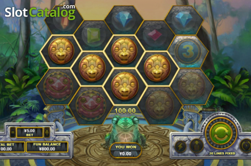 Οθόνη3. Fortune Frog (RTG) Κουλοχέρης 