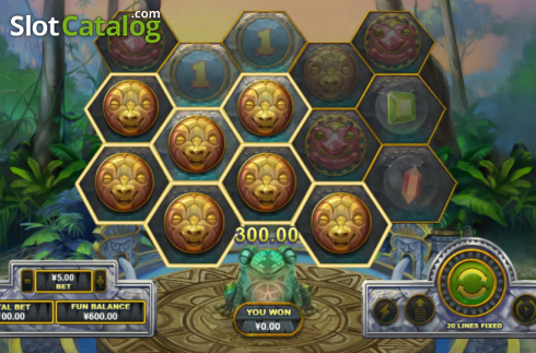 Οθόνη4. Fortune Frog (RTG) Κουλοχέρης 