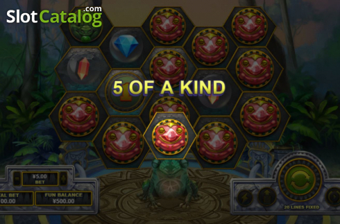 Οθόνη6. Fortune Frog (RTG) Κουλοχέρης 