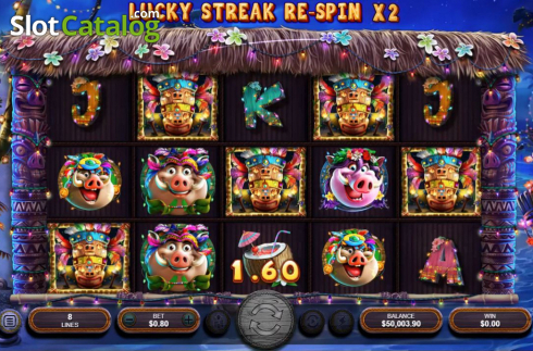 Οθόνη6. Wild Hog Luau Κουλοχέρης