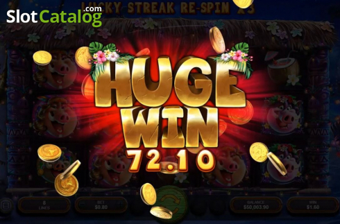 Οθόνη7. Wild Hog Luau Κουλοχέρης