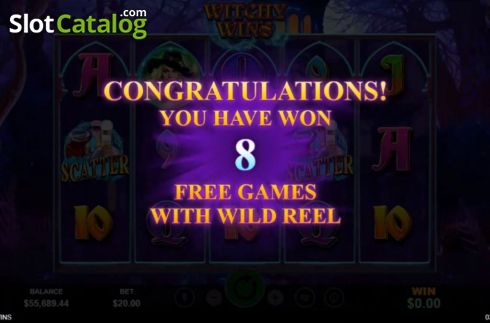 Οθόνη4. Witchy Wins Κουλοχέρης