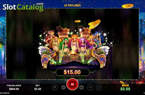 Οθόνη6. Mardi Gras Magic Κουλοχέρης