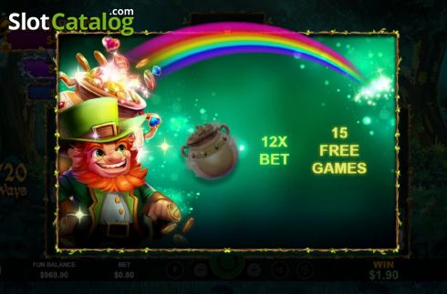 Οθόνη6. Paddys Lucky Forest Κουλοχέρης