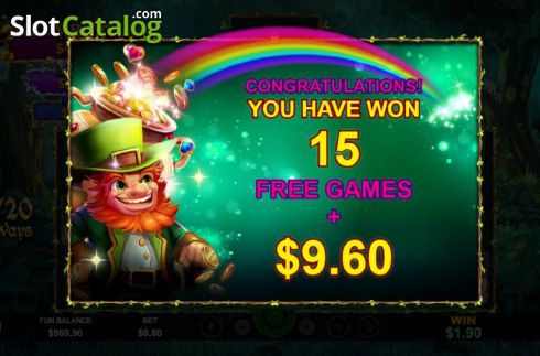Οθόνη7. Paddys Lucky Forest Κουλοχέρης