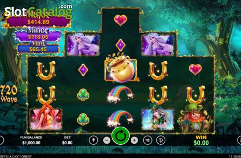 Οθόνη2. Paddys Lucky Forest Κουλοχέρης
