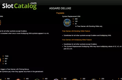 Οθόνη4. Asgard Deluxe Κουλοχέρης
