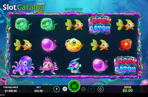Οθόνη2. Lucky Catch Κουλοχέρης