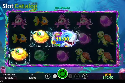 Οθόνη4. Lucky Catch Κουλοχέρης
