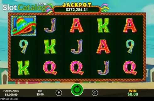 Οθόνη2. Jackpot Pinatas Deluxe Κουλοχέρης