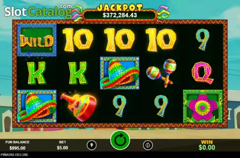 Οθόνη3. Jackpot Pinatas Deluxe Κουλοχέρης