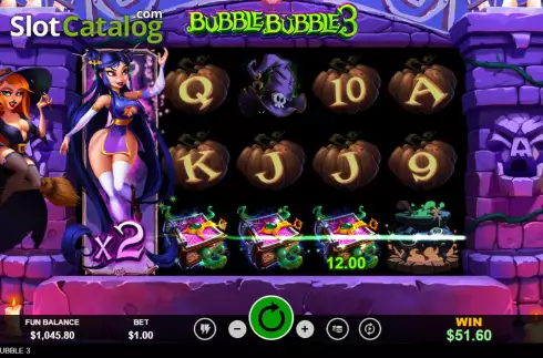 Οθόνη4. Bubble Bubble 3 Κουλοχέρης