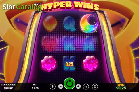 Οθόνη3. Hyper Wins Κουλοχέρης