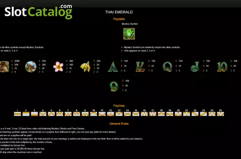 Οθόνη5. Thai Emerald Κουλοχέρης