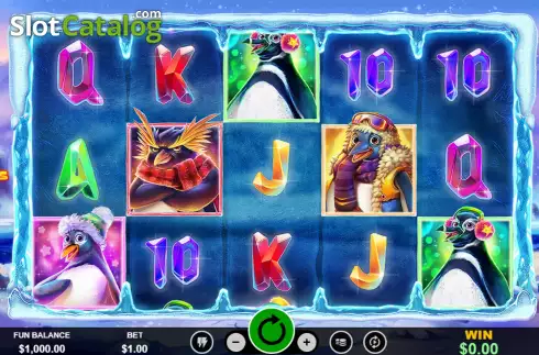 Οθόνη2. Penguin Palooza Κουλοχέρης 