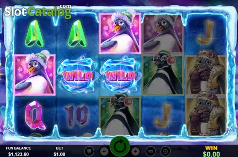 Οθόνη9. Penguin Palooza Κουλοχέρης 