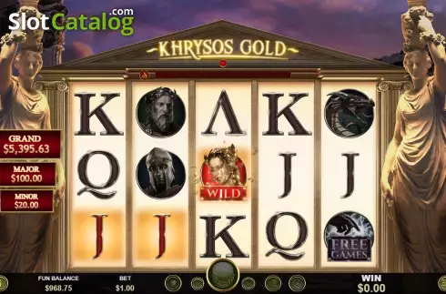 Οθόνη3. Khrysos Gold Κουλοχέρης