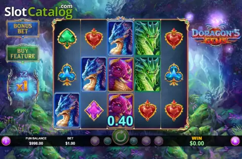 Οθόνη3. Doragon's Gems Κουλοχέρης