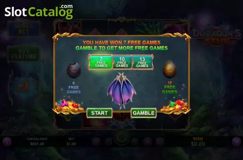 Οθόνη5. Doragon's Gems Κουλοχέρης