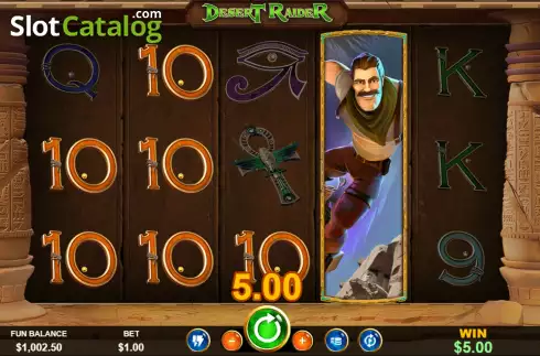 Οθόνη3. Desert Raider Κουλοχέρης