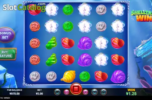 Οθόνη3. Shelltastic Wins Κουλοχέρης