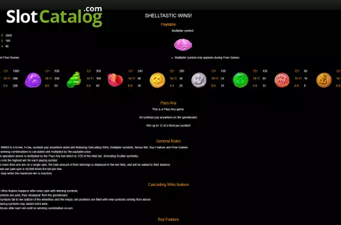 Οθόνη5. Shelltastic Wins Κουλοχέρης
