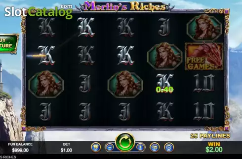 Οθόνη2. Merlins Riches Κουλοχέρης