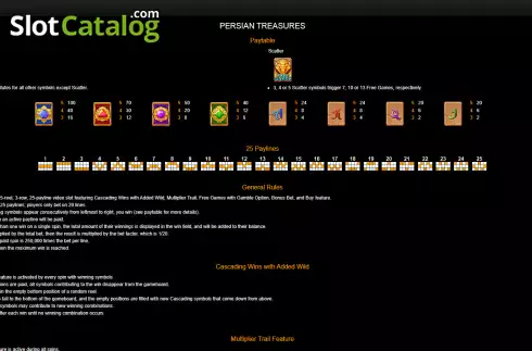 Οθόνη6. Persian Treasures Κουλοχέρης