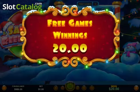 Οθόνη8. Santas Bonus Wheel Κουλοχέρης