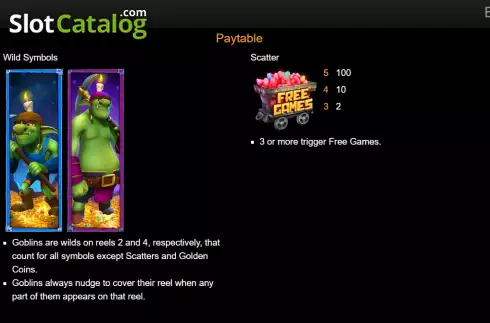 Οθόνη5. Goblins Gluttony of Gems Κουλοχέρης