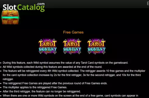 Οθόνη9. Tarot Destiny Κουλοχέρης