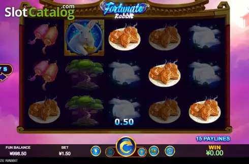 Οθόνη3. Fortunate Rabbit Κουλοχέρης