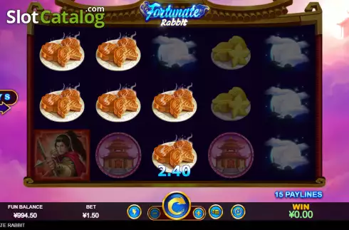 Οθόνη4. Fortunate Rabbit Κουλοχέρης