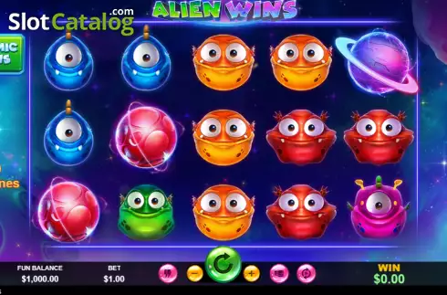 Οθόνη2. Alien Wins Κουλοχέρης