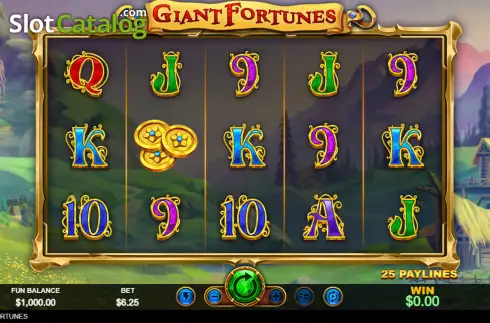 Οθόνη2. Giant Fortunes Κουλοχέρης