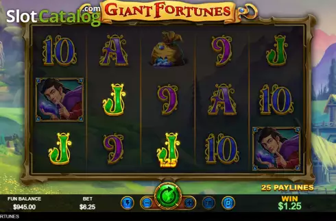 Οθόνη3. Giant Fortunes Κουλοχέρης