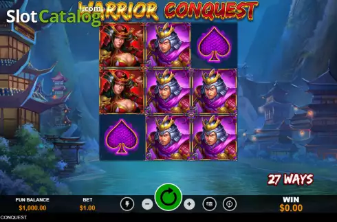 Οθόνη2. Warrior Conquest Κουλοχέρης