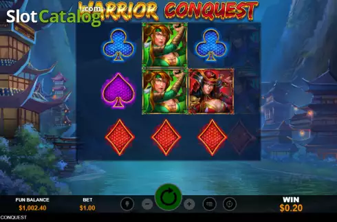 Οθόνη4. Warrior Conquest Κουλοχέρης