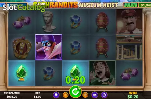Οθόνη3. Cash Bandits Museum Heist Κουλοχέρης