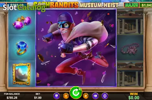Οθόνη5. Cash Bandits Museum Heist Κουλοχέρης