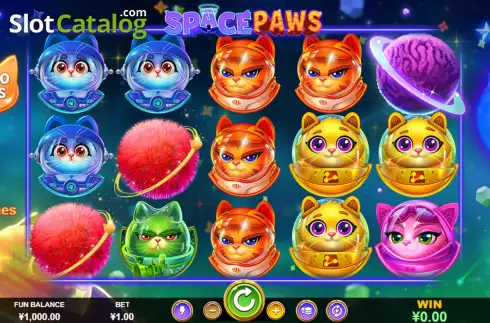 Οθόνη2. Space Paws Κουλοχέρης