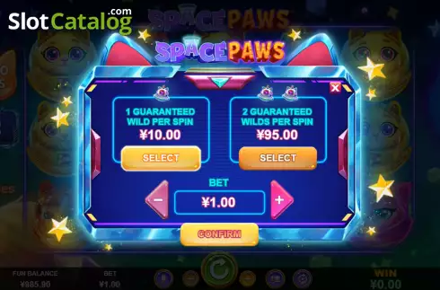 Οθόνη5. Space Paws Κουλοχέρης