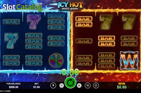 Οθόνη3. Icy Hot Multi-Game Κουλοχέρης