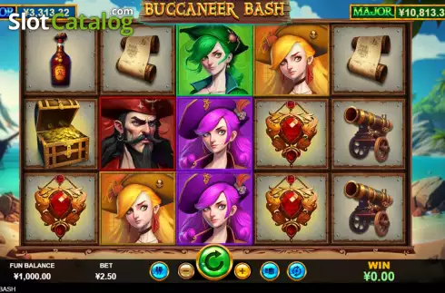Οθόνη2. Buccaneer Bash Κουλοχέρης